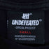 アンディフィーテッド UNDEFEATED フロントロゴ クルーネック ロングスリーブカットソー メンズ S