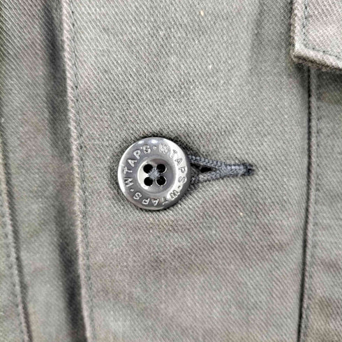 ダブルタップス WTAPS BUDS LS COTTON 212BRDT-SHM02 ミリタリー シャツ メンズ X 02