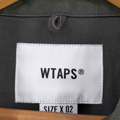 ダブルタップス WTAPS BUDS LS COTTON 212BRDT-SHM02 ミリタリー シャツ メンズ X 02