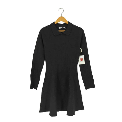 ザラ ZARA ニットスケーターワンピース レディース import:M
