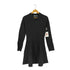 ザラ ZARA ニットスケーターワンピース レディース import:M