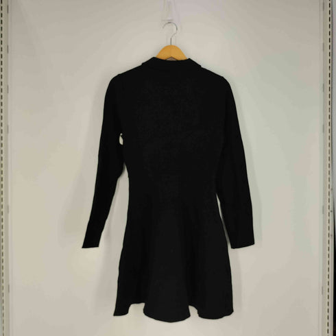 ザラ ZARA ニットスケーターワンピース レディース import:M
