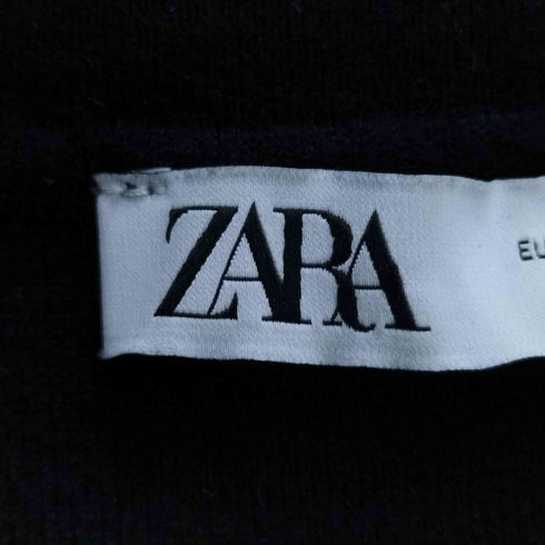 ザラ ZARA ニットスケーターワンピース レディース import:M