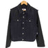 エムエムシックスメゾンマルジェラ MM6 Maison Margiela ブラックデニムウールコンビブルゾン レディース 36