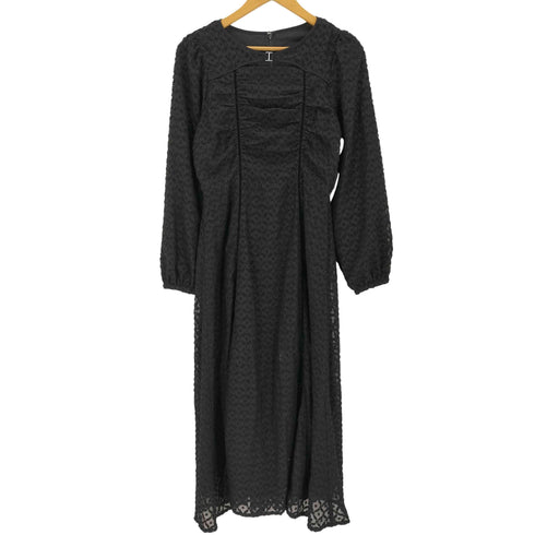 レイビームス Ray BEAMS ジャカード カットアウト ワンピース レディース 0