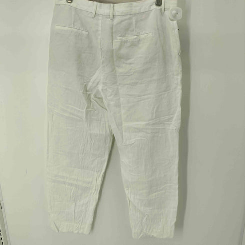 ザラ ZARA コットンリネンスラックス メンズ 44