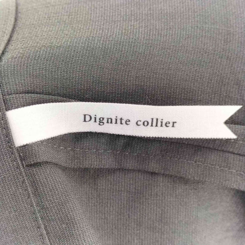 ディニテコリエ Dignite Collier レーヨン 半袖ジャケット レディース FREE