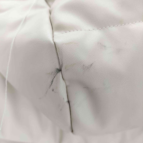 ザラ ZARA 中綿フェイクレザーブルゾンジャケット レディース import:XS