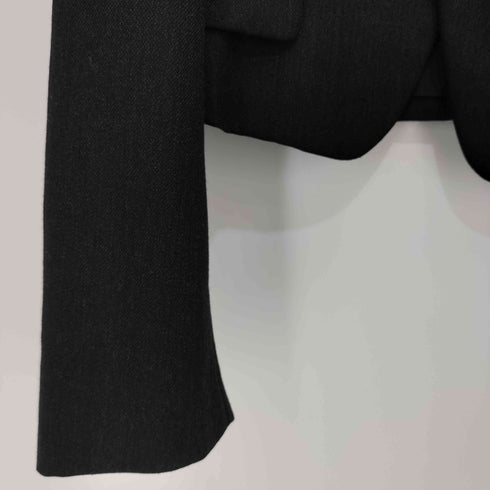 コムデギャルソン COMME des GARCONS 2014AW ピークドラペル 変型スリーブ シングルテーラードジャケット レディース JPN:S
