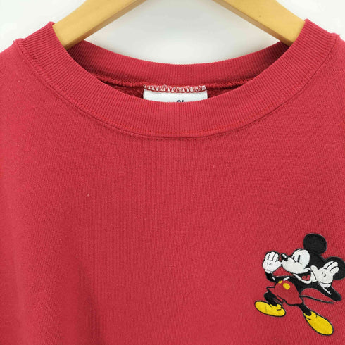 90S USA製 キャラクターバックプリント クルーネックスウェット メンズ JPN:L