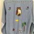 ジェーシーペニー JC Penney 70s NO-IRONタグ 刺繍デザインL/S シャツ メンズ 20