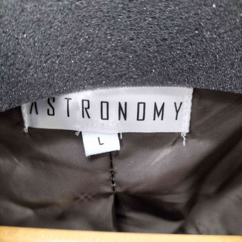 アストロノミー ASTRONOMY 23AW ビッグシルエットスタンドネック仕様2wayメルトンステンカラーコート メンズ JPN:L