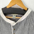 エディーバウアー Eddie Bauer 90S 白タグ L/S ストライプヘンリーネックTシャツ メンズ import:L