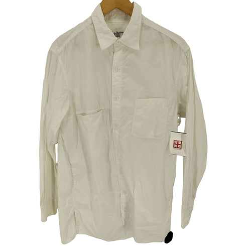 ヨウジヤマモトプールオム Yohji Yamamoto POUR HOMME フロントステッチブロードクロスシャツ メンズ JPN:2