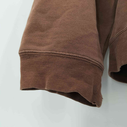 ステューシー Stussy 00S 紺タグ STUCCIプリント 裏起毛 プルオーバー パーカー フーディー メンズ import:L