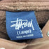ステューシー Stussy 00S 紺タグ STUCCIプリント 裏起毛 プルオーバー パーカー フーディー メンズ import:L