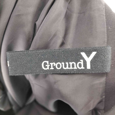 グラウンドワイ Ground Y WOOL/POLYESTER GABARDINE ASYMMETRIC JACKET メンズ JPN:3