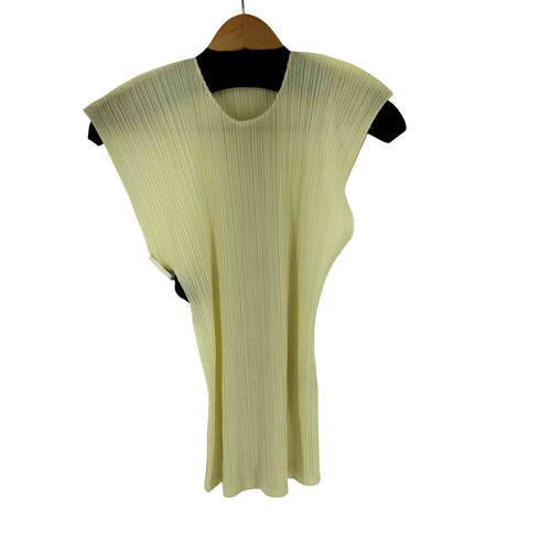 プリーツプリーズイッセイミヤケ PLEATS PLEASE ISSEY MIYAKE プリーツ加工 ノースリーブ レディース JPN:3