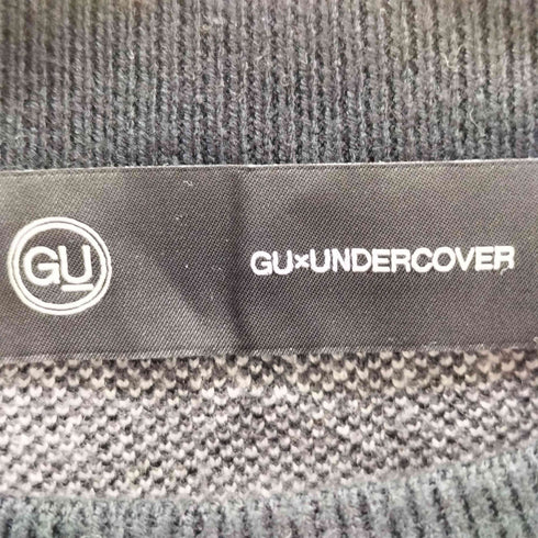 アンダーカバー UNDERCOVER カミソリ柄 ジャガード セーター メンズ JPN:M