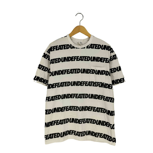 アンディフィーテッド UNDEFEATED LOGO STRIPE S/S TOP メンズ M