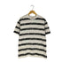 アンディフィーテッド UNDEFEATED LOGO STRIPE S/S TOP メンズ M