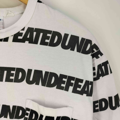 アンディフィーテッド UNDEFEATED LOGO STRIPE S/S TOP メンズ M
