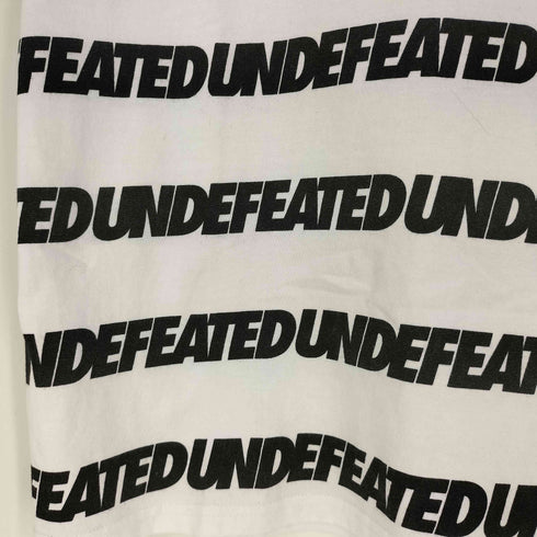 アンディフィーテッド UNDEFEATED LOGO STRIPE S/S TOP メンズ M