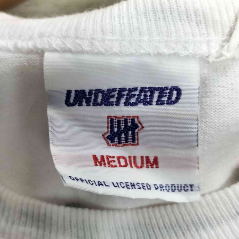 アンディフィーテッド UNDEFEATED LOGO STRIPE S/S TOP メンズ M
