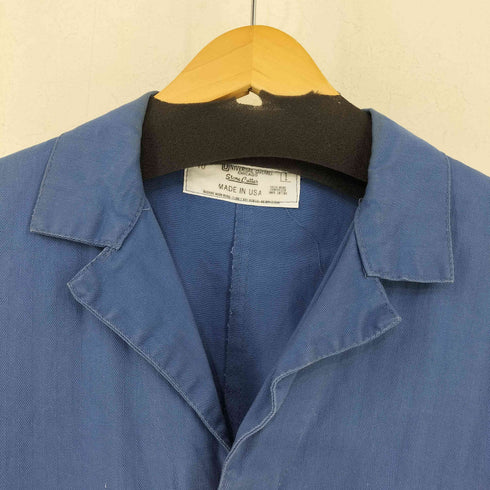 ユニバーサルオーバーオール UNIVERSAL OVERALL MADE IN USA ヘリンボーンヘリンボーンショップコート ワークコート メンズ US:40