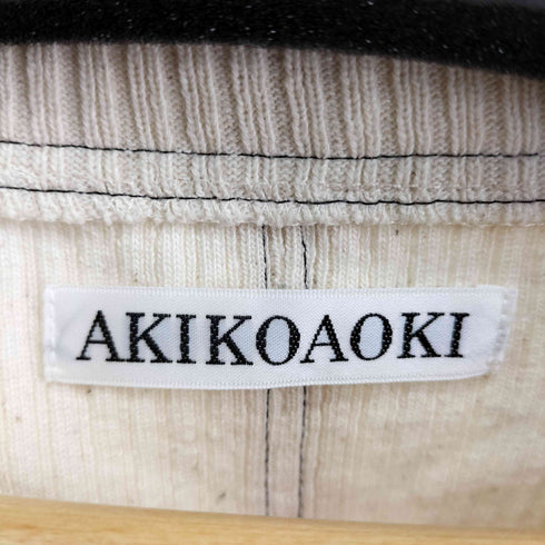 AKIKOAOKI インサイドアウトデザイン トップス レディース FREE