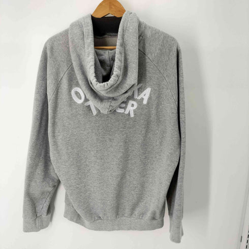 オニツカタイガー ONITSUKA TIGER SWEAT HOODIE 両面刺繍プルオーバーパーカー メンズ JPN:XL