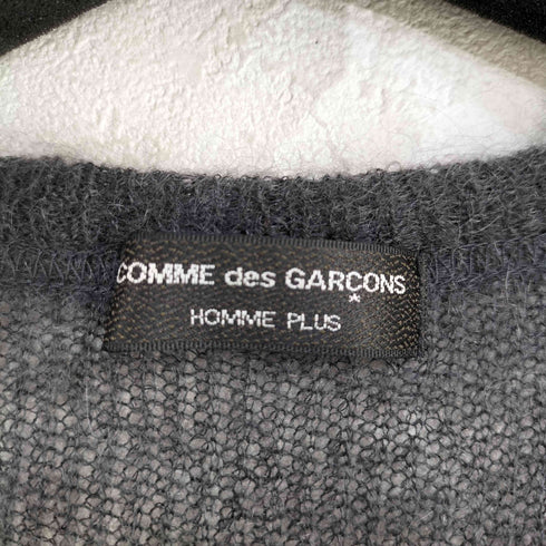 コムデギャルソンオムプリュス COMME des GARCONS HOMME PLUS AD2004 04AW Lost Englishman期 袖リブ フリル モヘアニット メンズ