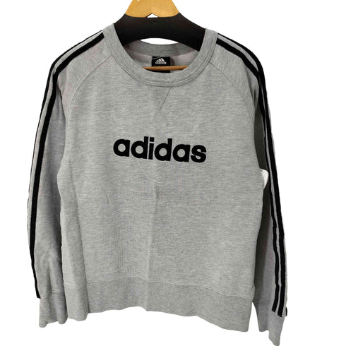 アディダス adidas ロゴワッペンクルーネックスウェットプルオーバー メンズ JPN:M