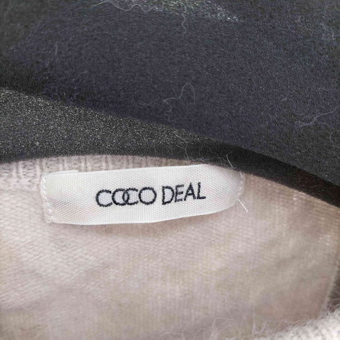 ココディール COCO DEAL ラクーン混ショートニット✖️タンクトップ レディース JPN:2