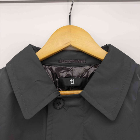 ユニクロプラスジェイ UNIQLO+J 比翼 ステンカラー コート メンズ import:M