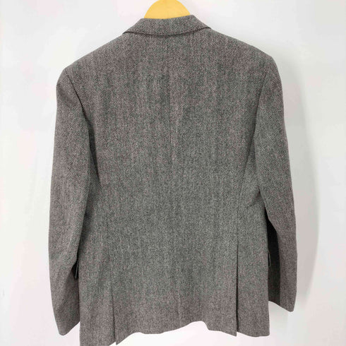 アクアスキュータム AQUASCUTUM GINZA MIRO ヘリンボーン1Bテーラードジャケット メンズ
