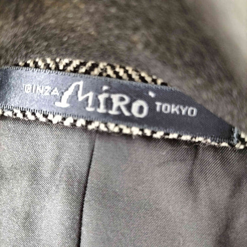 アクアスキュータム AQUASCUTUM GINZA MIRO ヘリンボーン1Bテーラードジャケット メンズ