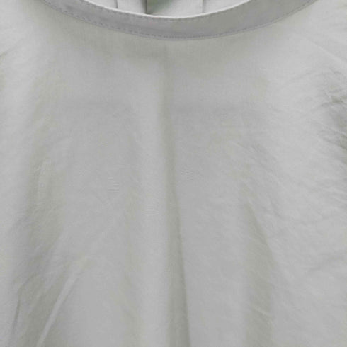 ユナイテッドアローズ UNITED ARROWS ボリューム袖ノーカラーブラウス レディース