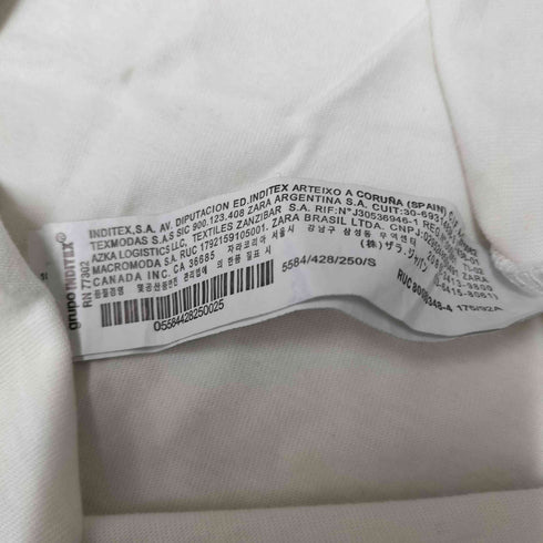 ザラ ZARA CONTRAST COLLAR T-SHIRT コントラスト カラー Tシャツ メンズ import:S