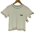 バンズ VANS W OTW TEE ロゴ プリント ステッチ クルーネック Tシャツ レディース import:S