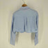 ザラ ZARA クロップド ポプリンシャツ レディース import:M