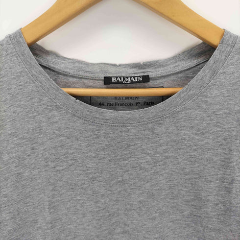バルマン BALMAIN ダメージ加工カットソー メンズ JPN:L