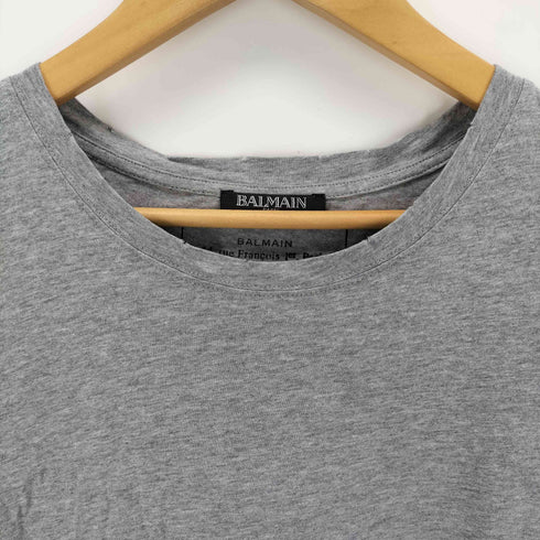 バルマン BALMAIN ダメージ加工カットソー メンズ JPN:L