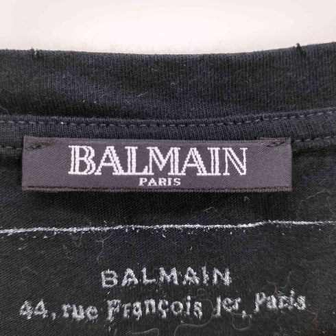 バルマン BALMAIN ダメージ加工カットソー メンズ JPN:L