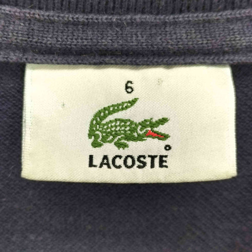 ラコステ LACOSTE ボーダー ロゴポロシャツ メンズ 6
