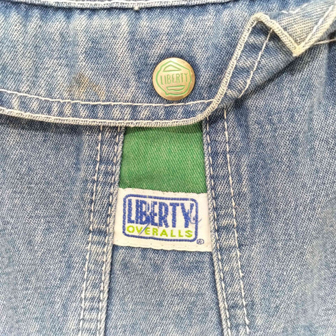 リバティオーバーオールズ LIBERTY OVERALLS デニムオーバーオール メンズ 38 32