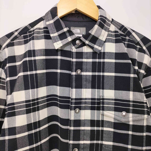 ザノースフェイス THE NORTH FACE ロングスリーブストレッチフランネルシャツ メンズ import:S