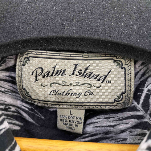 PALM ISLAND MADE IN INDIA レーヨンコットンアロハシャツ メンズ import:L
