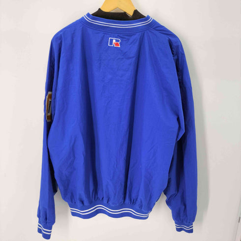 ラッセルアスレチック RUSSELL ATHLETIC オーバーサイズ ベースボールワッペン サイドジップナイロンピステ メンズ JPN:XL