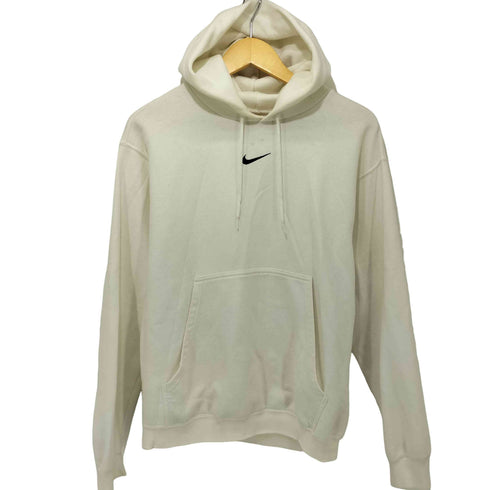ナイキ NIKE 90S USA製 白タグ ワンポイントロゴ プルオーバー パーカー メンズ import:S
